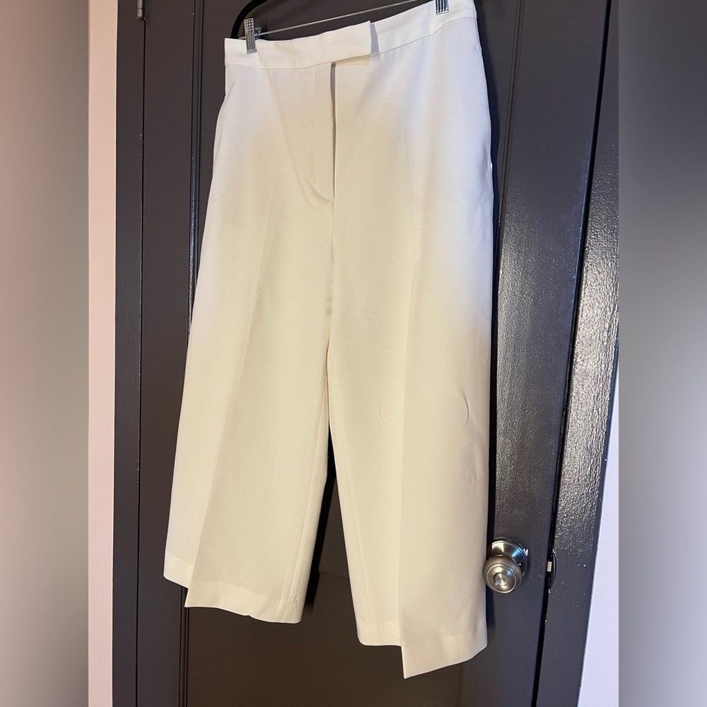 Zara wide leg crop trousers